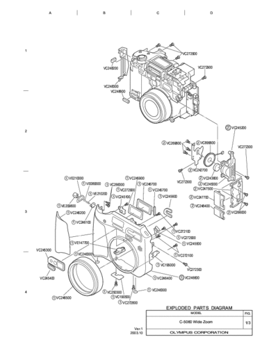 Olympus C-5060 service manual